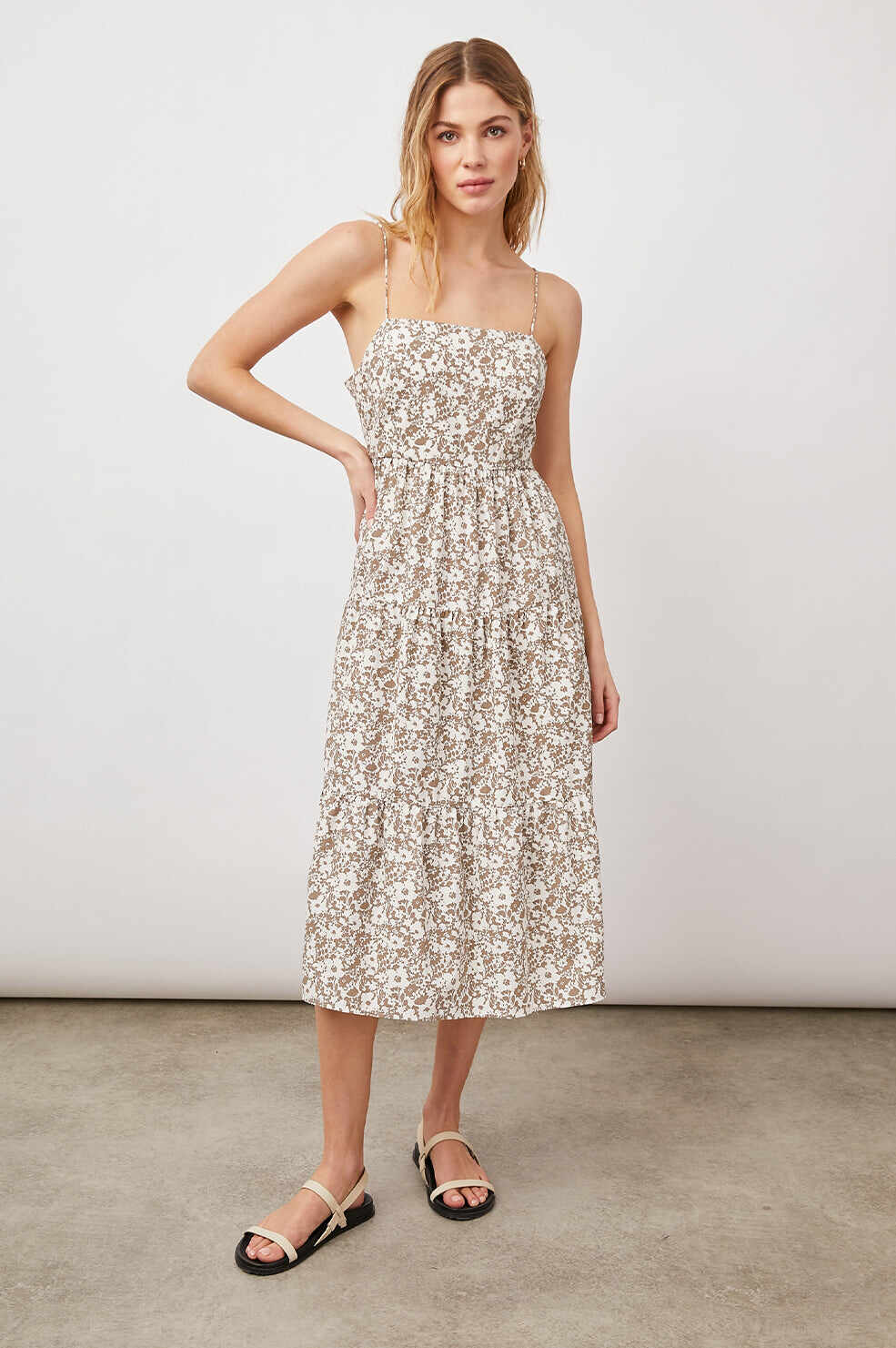 Leni Dress Cafe Floral